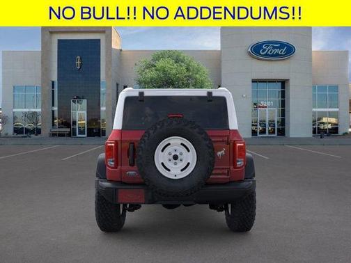 Ruby Red Metallic Tinted Clearcoat 2026 Ford Bronco Heritage Edition