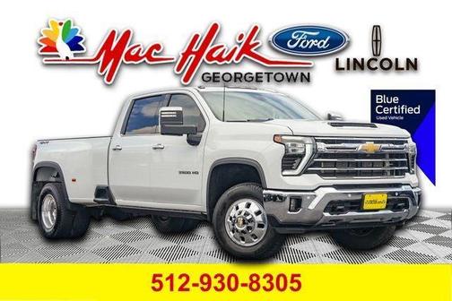 Summit White 2024 Chevrolet Silverado 3500 LTZ