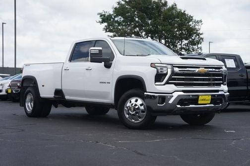 Summit White 2024 Chevrolet Silverado 3500 LTZ