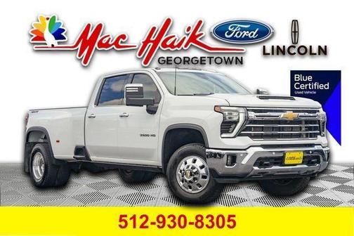 Summit White 2024 Chevrolet Silverado 3500 LTZ
