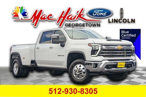 Summit White 2024 Chevrolet Silverado 3500 LTZ