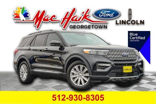 Black Metallic 2023 Ford Explorer Limited