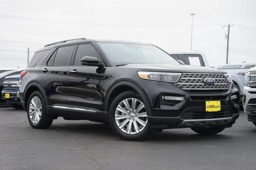 Black Metallic 2023 Ford Explorer Limited
