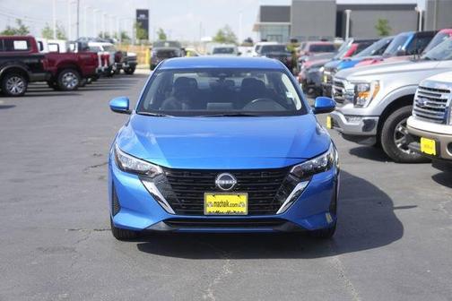Electric Blue Metallic 2025 Nissan Sentra SV