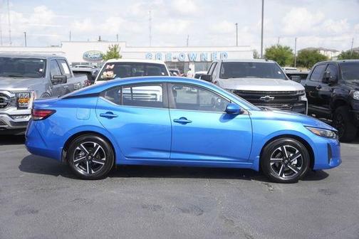 Electric Blue Metallic 2025 Nissan Sentra SV
