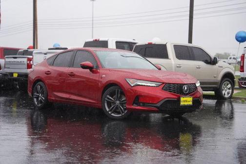 Performance Red Pearl 2025 Acura Integra A-Spec Technology