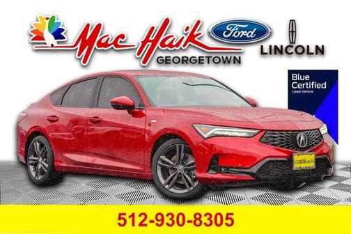 Performance Red Pearl 2025 Acura Integra A-Spec Technology