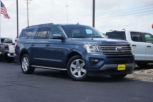 Blue Metallic 2019 Ford Expedition Max XLT