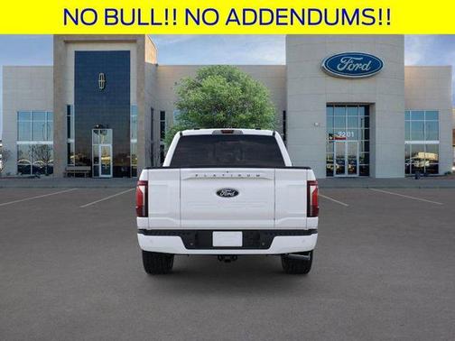 Star White 2025 Ford F-150 Platinum