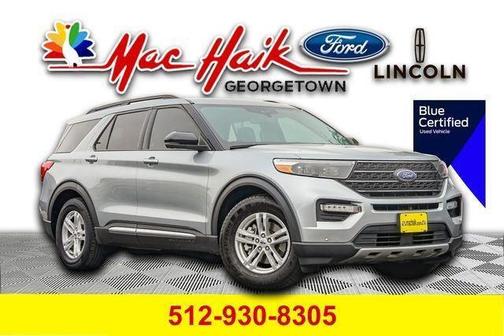 Iconic Silver Metallic 2022 Ford Explorer XLT