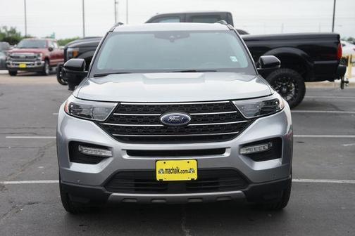 Iconic Silver Metallic 2022 Ford Explorer XLT
