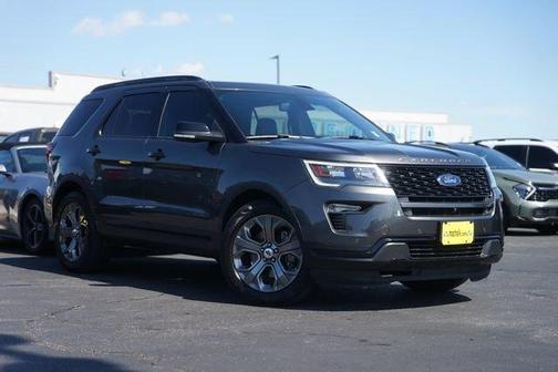 Magnetic Metallic 2018 Ford Explorer sport