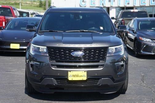 Magnetic Metallic 2018 Ford Explorer sport