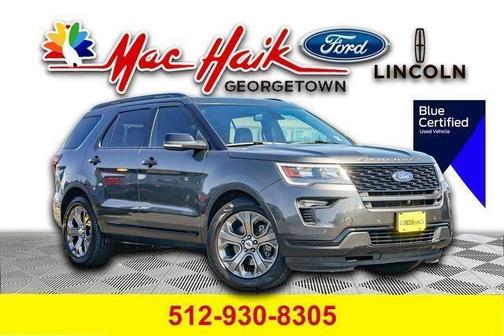 Magnetic Metallic 2018 Ford Explorer sport