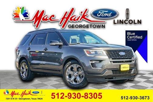 Magnetic Metallic 2018 Ford Explorer sport