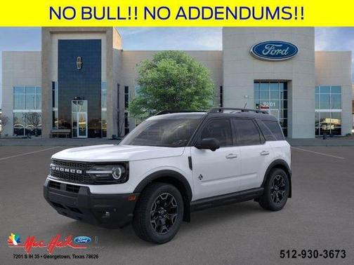 Oxford White 2025 Ford Bronco Sport Outer Banks