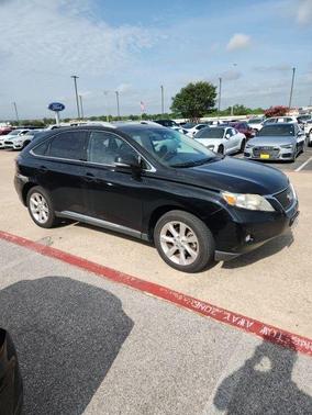 Obsidian Black 2011 Lexus RX 350 Base