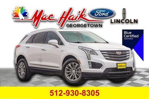 Crystal White Tri-Coat 2018 Cadillac XT5 Luxury