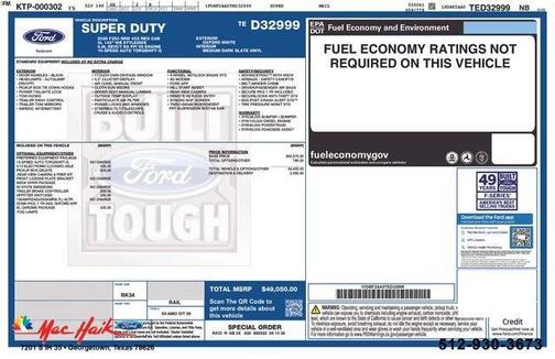 Oxford White 2026 Ford F-250 XL