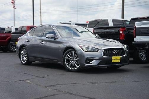 Graphite Shadow 2018 INFINITI Q50 3.0t LUXE