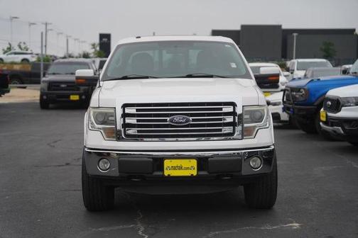 White Platinum Clearcoat Metallic 2014 Ford F-150 Lariat