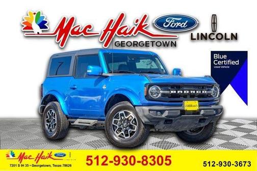 Velocity Blue Metallic 2023 Ford Bronco Outer Banks