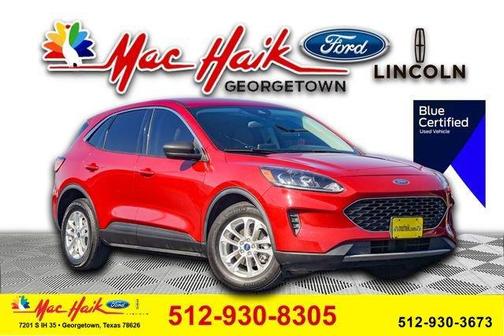 Red Metallic 2022 Ford Escape SE