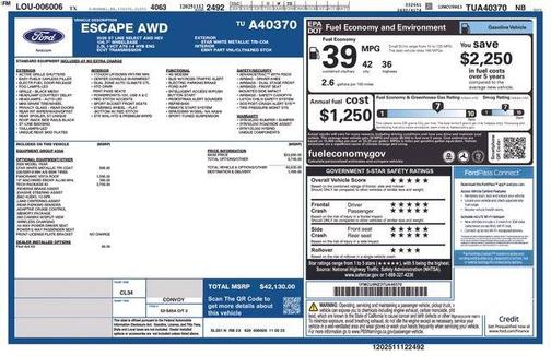 2026 Ford Escape ST-Line Select