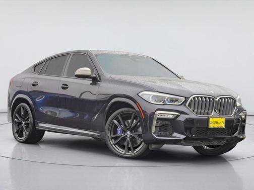 Carbon Black Metallic 2021 BMW X6 M50i