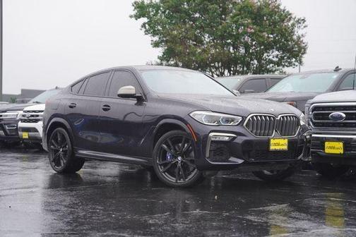 Carbon Black Metallic 2021 BMW X6 M50i