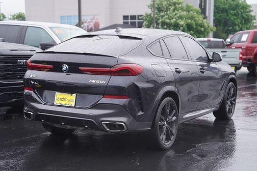 Carbon Black Metallic 2021 BMW X6 M50i