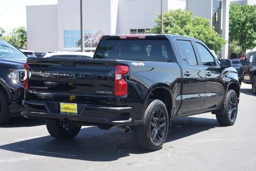 Black 2025 Chevrolet Silverado 1500 Custom