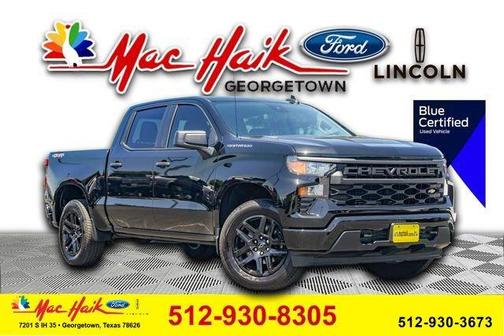 Black 2025 Chevrolet Silverado 1500 Custom
