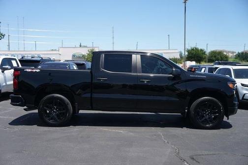 Black 2025 Chevrolet Silverado 1500 Custom