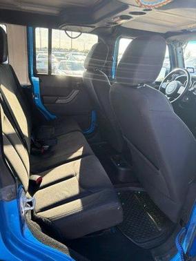 Hydro Blue Pearl 2015 Jeep Wrangler Unlimited Sport