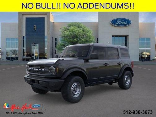 Shadow Black 2025 Ford Bronco Base