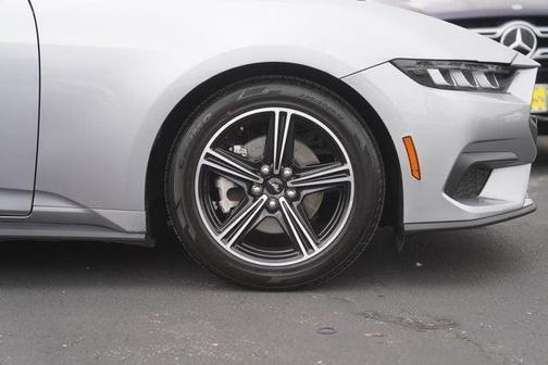 Silver Metallic 2024 Ford Mustang EcoBoost Premium