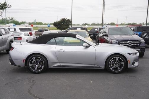 Silver Metallic 2024 Ford Mustang EcoBoost Premium