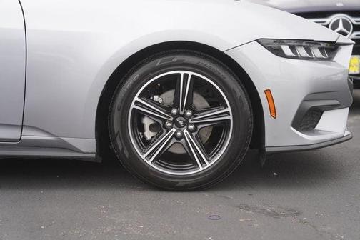 Silver Metallic 2024 Ford Mustang EcoBoost Premium