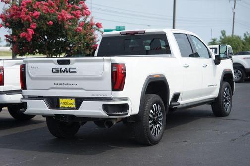 White Frost Tri-Coat 2025 GMC Sierra 2500 Denali Ultimate