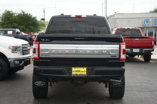 Blue Metallic 2021 Ford F-150 Platinum