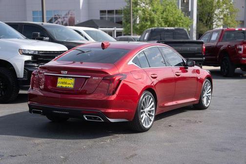 Radiant Red 2025 Cadillac CT5 Premium Luxury RWD