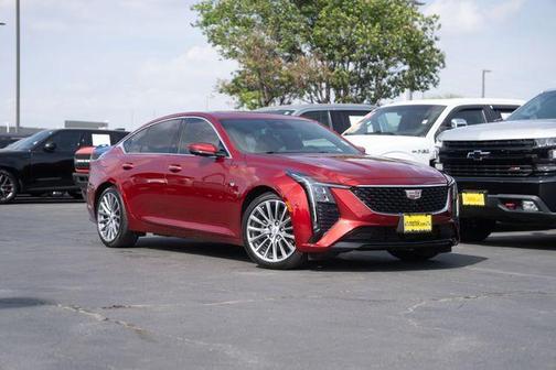 Radiant Red 2025 Cadillac CT5 Premium Luxury RWD