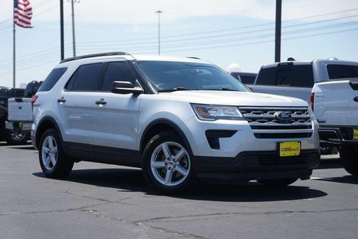 Ingot Silver 2018 Ford Explorer Base