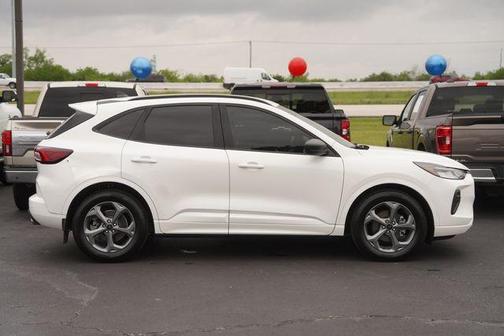 White Metallic 2023 Ford Escape ST-Line