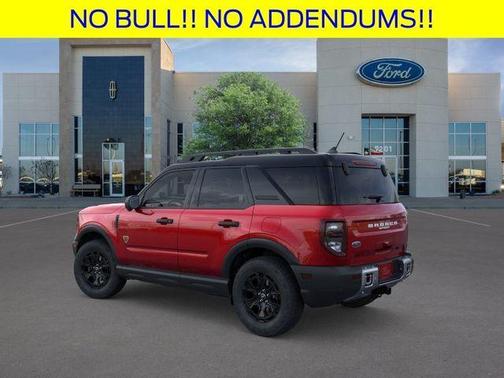 Ruby Red Metallic Tinted Clearcoat 2026 Ford Bronco Sport Badlands