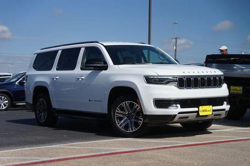 Bright White Clearcoat 2023 Jeep Wagoneer L Series II