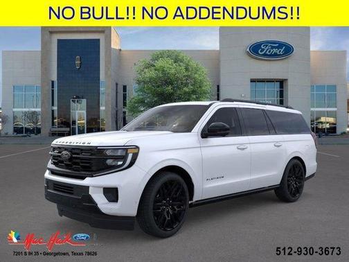 Star White 2026 Ford Expedition Max Platinum