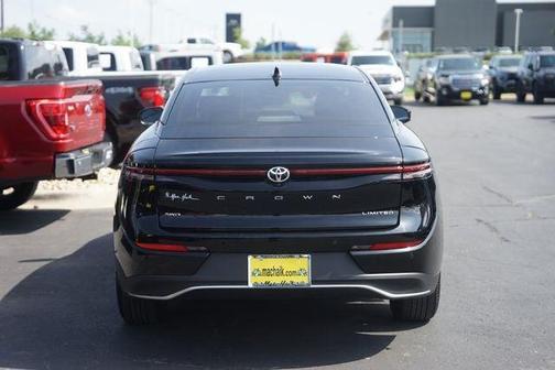Black 2023 Toyota Crown Limited