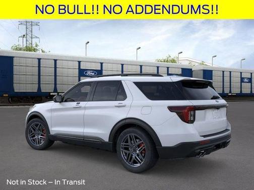 Space White Metallic 2026 Ford Explorer ST
